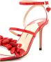 Mach & Mach Rode Patentleren Sandalen Red Dames - Thumbnail 2