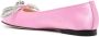 Mach & Mach Roze Satijnen Instappers Pink Dames - Thumbnail 4