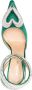 Mach & Mach Triple Heart Satin High Heel Pumps - Thumbnail 2