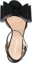Mach & Mach Zwarte hakken sandalen met strikdetail - Thumbnail 2