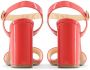 Made in Italia Damesandalen met enkelband van synthetisch lakleer Red Dames - Thumbnail 21