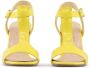 Made in Italia Dames Verstelbare Enkelband Sandalen Yellow Dames - Thumbnail 3