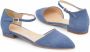 Made in Italia Schoenen Ballerina's BACIAMI JEANS Dames Blauw - Thumbnail 3
