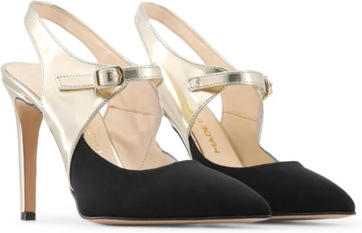 Made in Italia Flat Sandals Black Dames