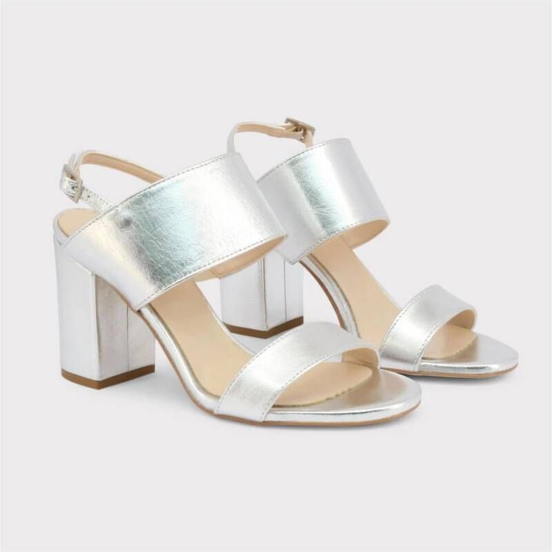 Made in Italia Flat Sandals Gray Dames