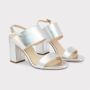 Made in Italia Favola-Nappa Leren Sandalen Gray Dames - Thumbnail 2