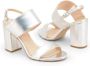 Made in Italia Favola-Nappa Leren Sandalen Gray Dames - Thumbnail 3