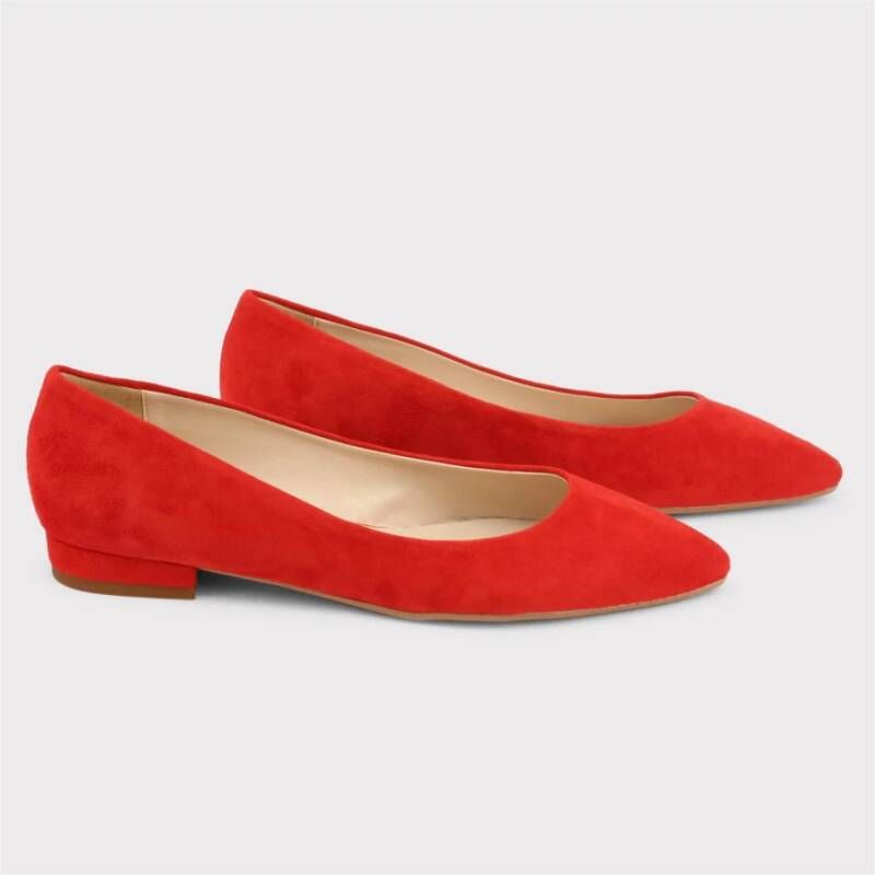 Made in Italia Flat Sandals Red Dames