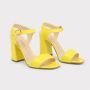 Made in Italia Lente Zomer Dames Synthetisch Leren Sandalen Geel Dames - Thumbnail 19