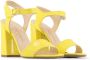 Made in Italia Lente Zomer Dames Synthetisch Leren Sandalen Geel Dames - Thumbnail 20