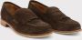 Made in Italia Stijlvolle suède penny loafers met franjes Brown Dames - Thumbnail 3