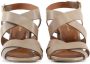 Made in Italia Stijlvolle leren sandalen met verstelbare gesp Brown Dames - Thumbnail 4