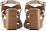 Made in Italia Stijlvolle leren sandalen met verstelbare gesp Brown Dames - Thumbnail 5