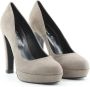 Made in Italia Stijlvolle leren pumps met hoge hak Brown Dames - Thumbnail 5