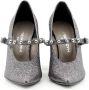 Made in Italia Studded Front Strap Dameshakken Grijs Dames - Thumbnail 3