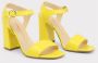 Made in Italia Lente Zomer Dames Synthetisch Leren Sandalen Geel Dames - Thumbnail 16