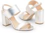 Made in Italia Favola-Nappa Leren Sandalen Gray Dames - Thumbnail 2