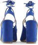 Made in Italia Zwarte sandalen met hoge hak en verstelbare enkelband Blue Dames - Thumbnail 31