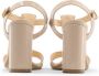 Made in Italia Verstelbare enkelband hak sandalen Brown Dames - Thumbnail 18