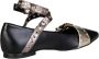 Made in Italia Schoenen Ballerina's ANTONELLA-NERO-MELANZ-BRONZO Dames zwart donkerrood - Thumbnail 15