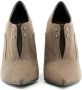 Made in Italia Studded Suede Pumps met Elastische Band Brown Dames - Thumbnail 3