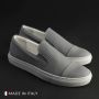 Made in Italia Zwarte Leren Sneakers voor Heren Gray Heren - Thumbnail 4