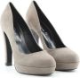 Made in Italia Stijlvolle leren pumps met hoge hak Brown Dames - Thumbnail 10