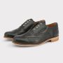 Made in Italia Studded Leather Low Top Sneakers Black Dames - Thumbnail 4