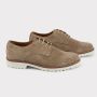 Made in Italia Dames Suède Veterschoenen Lente Zomer Brown Dames - Thumbnail 16