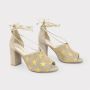 Made in Italia Schoenen Sandalen SIMONA-TAUPE Dames bruin goud - Thumbnail 29