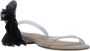 Magda Butrym Transparante PVC Sandalen met Maxi Bloem Multicolor Dames - Thumbnail 2