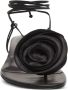 Magda Butrym Wrap Around Flat Flower Sandals - Thumbnail 2