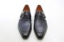 Magnanni Blauw leren heren gespschoen Blue Heren - Thumbnail 3