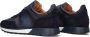 MAGNANNI Lage Sneakers Heren Combi Runner Maat: 43 Materiaal: Leer Kleur: Blauw - Thumbnail 7