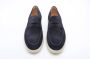 Magnanni Blauwe Suede Penny Loafer Blue Heren - Thumbnail 3