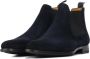 Magnanni Chelsea boots Heren Boots Laarzen Herenschoenen Suède 20109 Blauw combi - Thumbnail 6