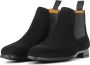 Magnanni Chelsea boots Heren Boots Laarzen Herenschoenen Suède 20109 Zwart - Thumbnail 2