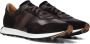 Magnanni 25620 Sneakers Leren Sneaker Heren Bruin - Thumbnail 3