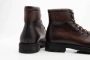 Magnanni Bruine leren wandelschoenen Brown Heren - Thumbnail 4