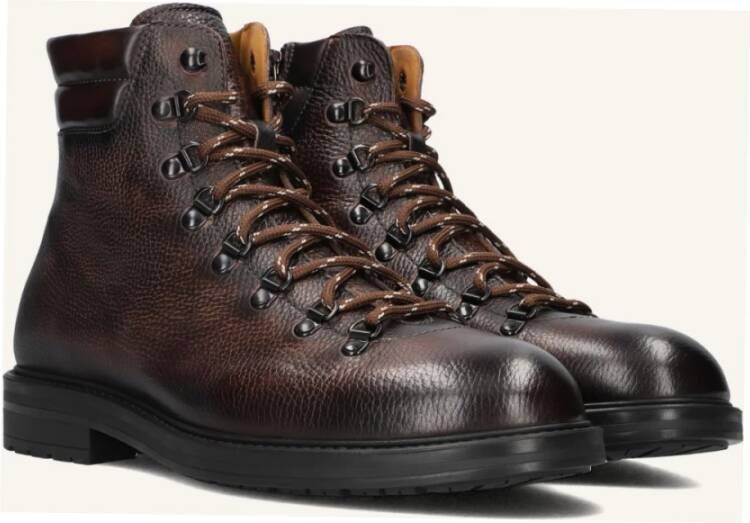 Magnanni Bruine Stijlvolle Herenlaarzen voor Herfst Winter