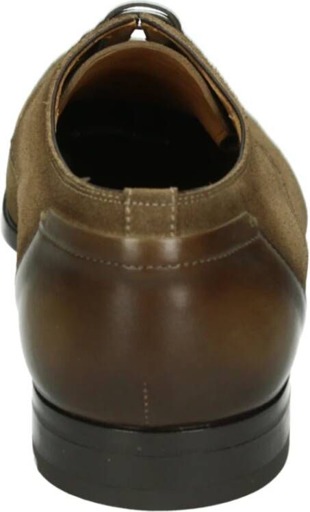 Magnanni Bruine Suède Business Schoenen