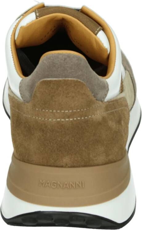 Magnanni Casual Herenschoenen Wit Patroon