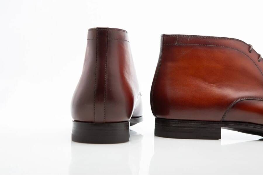 Magnanni Cognac Leren Heren Veterschoen Brown Heren