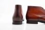 Magnanni Cognac Leren Heren Veterschoen Brown Heren - Thumbnail 4