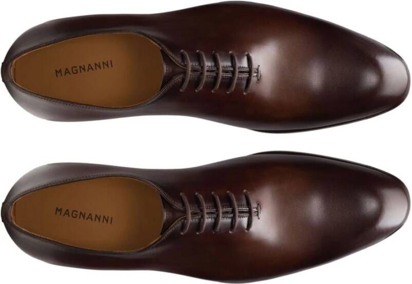 Magnanni Schoenen Bruin Fleur Veterschoenen Bruin - Foto 3