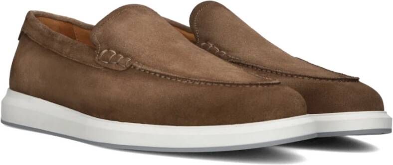 Magnanni Heren Suède Instappers Orion Brown Heren