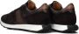 Magnanni 25620 Sneakers Leren Sneaker Heren Bruin - Thumbnail 3