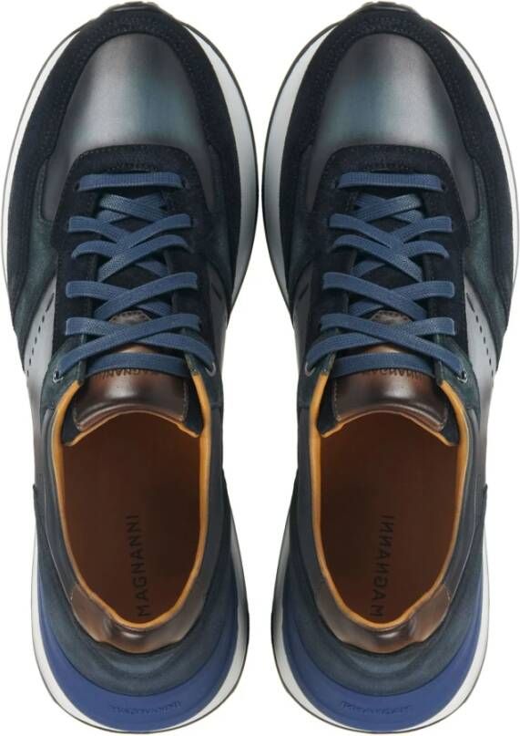 Magnanni Sneakers Blauw Blue Heren