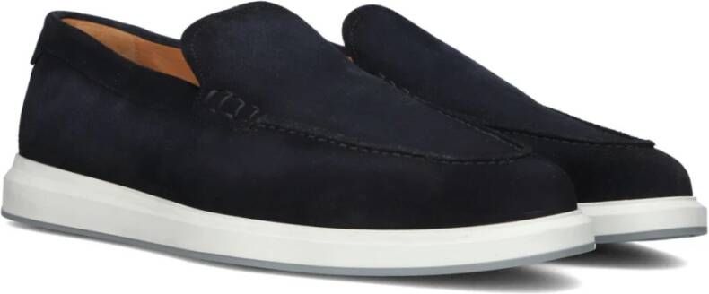 Magnanni Suede Instappers Orion Blue Heren