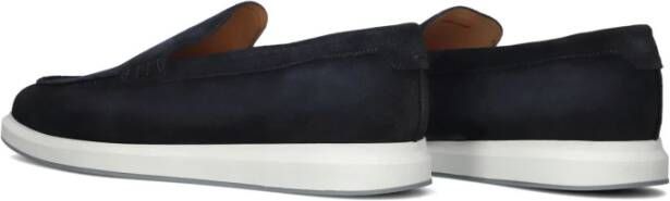 Magnanni Suede Instappers Orion Blue Heren